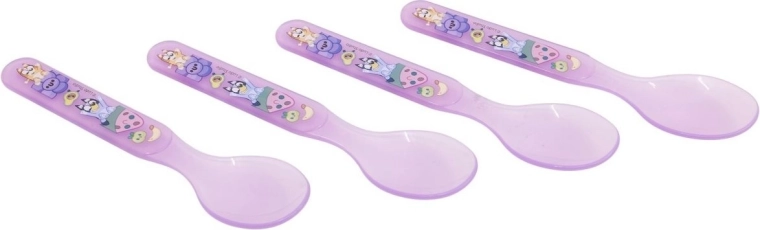 Stor Set Kinderlöffel Bluey (4 Stk.)