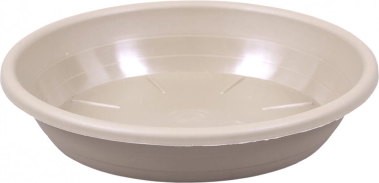 Untersetzer für Blumentopf Sakura Modern 18 cm hellbraun