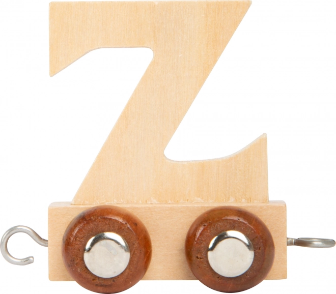 Holz-Buchstaben-Waggon Z für die Holzeisenbahn SMALL FOOT