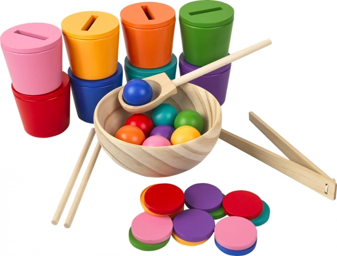 Farbsortierung und Förderung der Feinmotorik