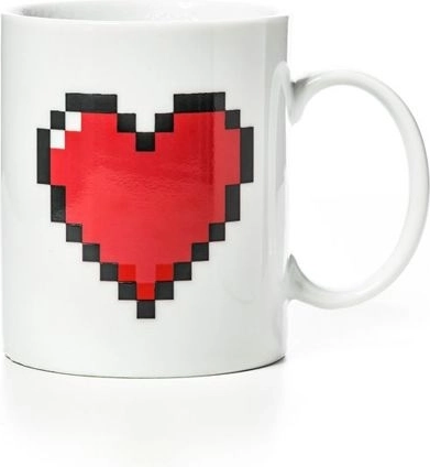 Pixelherz Tasse