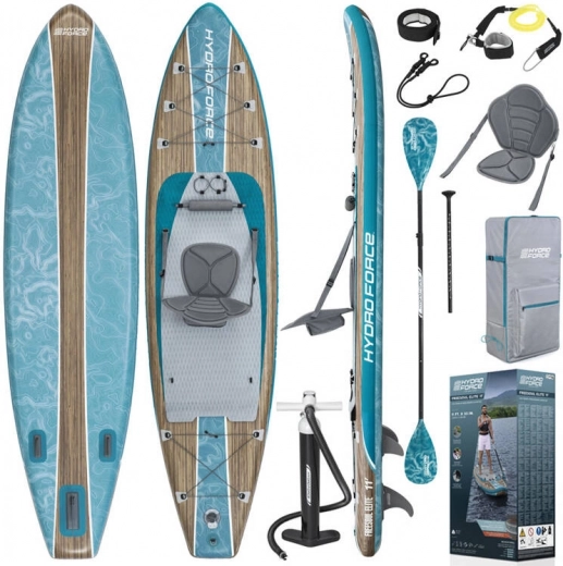Aufblasbares Paddleboard mit Sitz HYDRO-FORCE Freesoul Elite 2-in-1 335 × 84 × 15 cm
