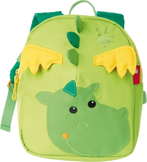 Sigikid Kinder-Rucksack grüner Drache