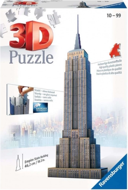 3D-Puzzle Empire State Building New York von Ravensburger 216 Teile