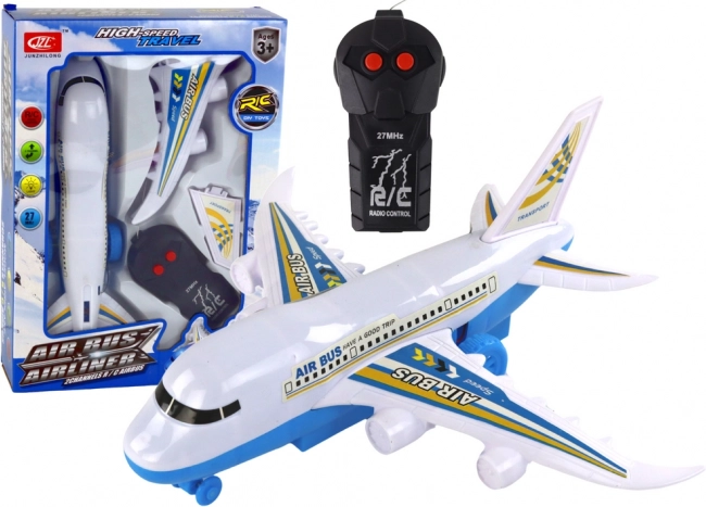Fernsteuerbares Flugzeug für Kinder mit LED-Beleuchtung