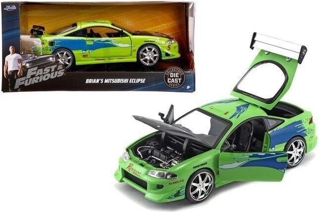 Metallmodellauto Jada Toys Mitsubishi Eclipse 1995 Fast & Furious 1:24