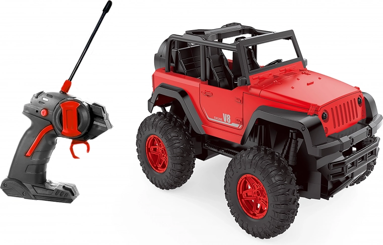 Geländegängiges RC-Auto V8 21 cm mit Fernsteuerung