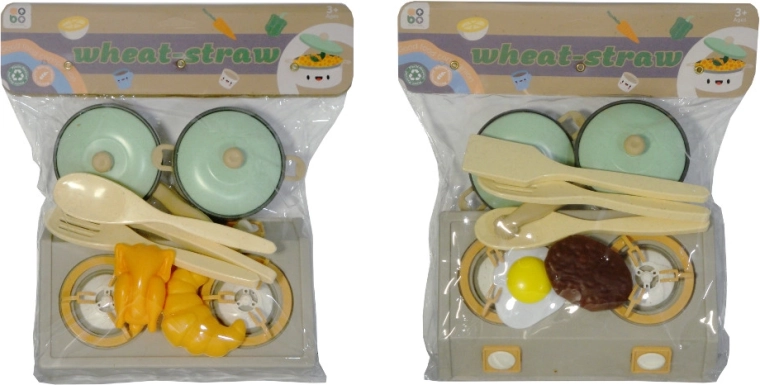 Kinder-Küchenset mit Kochplatte und Zubehör