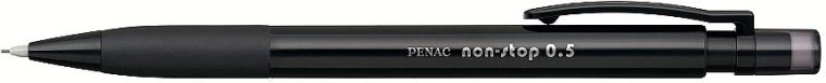 Mechanischer Druckbleistift PENAC Nonstop 0,5 mm Schwarz