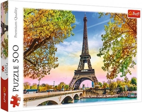 Puzzle 500 Teile Romantisches Paris TREFL