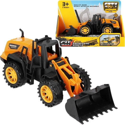 Bulldozer-Auto mit Pull-Back-Funktion