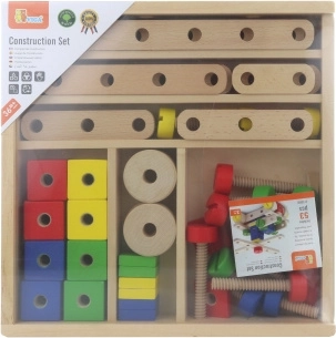 Holzbaukasten Konstrukteur – kreatives Set für Kinder ab 3 Jahren