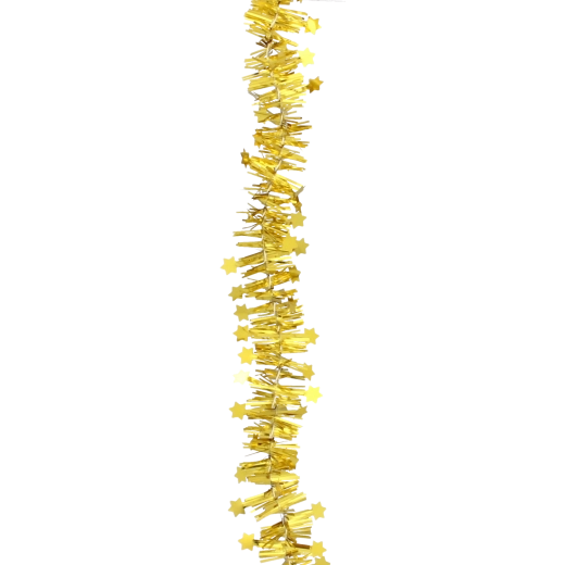 Elegante goldene Variante mit Sternchen