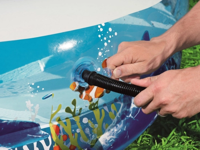 Schnelles Aufpumpen dank großer Ventile