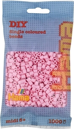 Hama MIDI Bügelperlen pastellrosa 5 mm 1000 Stk.