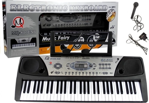 Elektronische Keyboards mit Mikrofon
