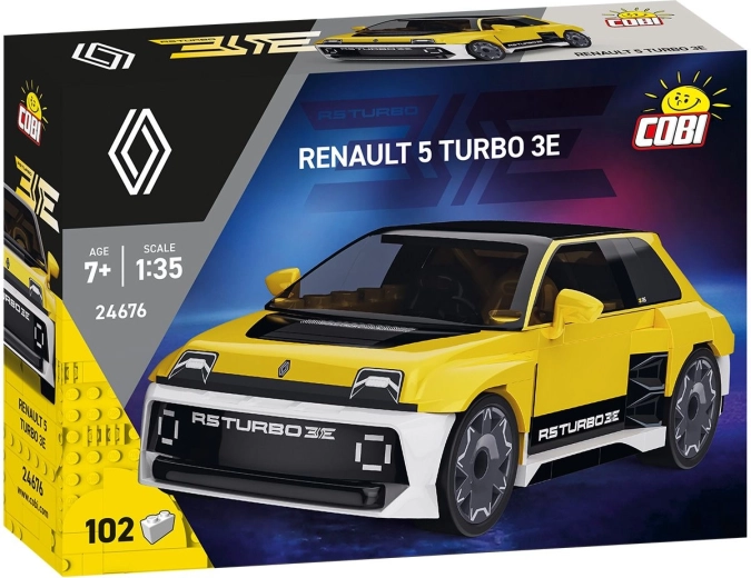 Cobi Renault 5 Turbo 3E Bausatz 1:35 (102 Teile)