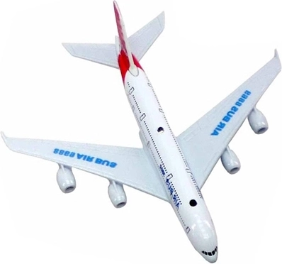 Modell des Passagierflugzeugs Airbus 1:128
