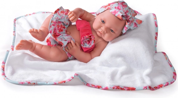 ANTONIO JUAN Nica – realistische Babypuppe mit Ganzvinylkörper, 42 cm