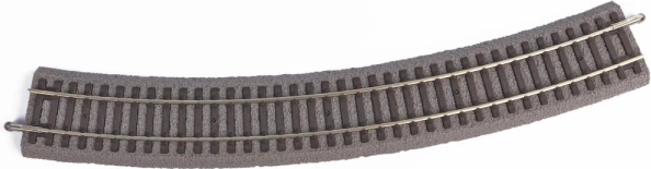 Piko Bogenweiche R4 mit Bettung 30° H0