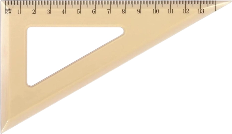 Schul-Geodreieck GRAND 13,5 cm – 1 Stück