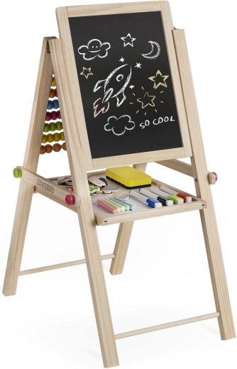 Herausnehmbare Tafel und einfaches Zusammenklappen