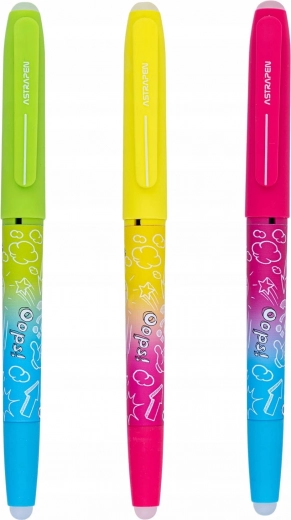 Radierbarer Stift ASTRA OOPS! 0,6 mm Neon, 1 Stk (Mix)