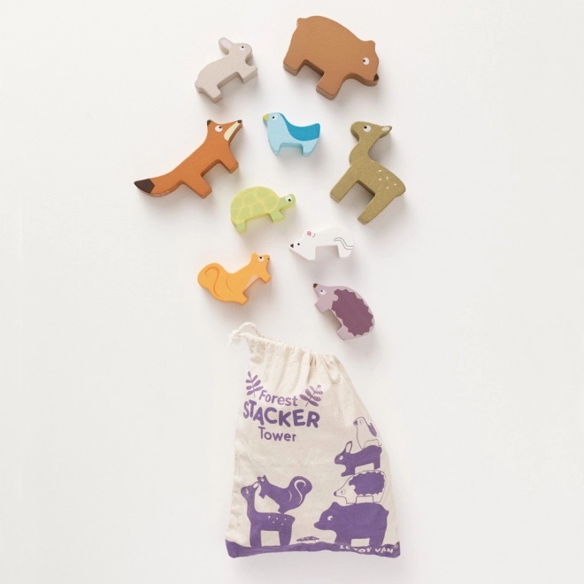 Le Toy Van Petilou Stapelspiel Waldtiere