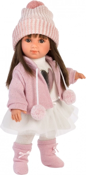 Sara realistische Puppe mit weichem Körper 35 cm