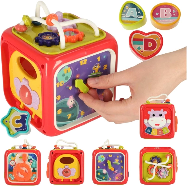 Interaktiver Lernwürfel für Kinder