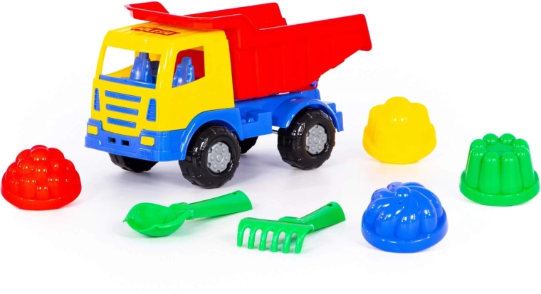 Kinder-Sandspielset mit Kippfahrzeug