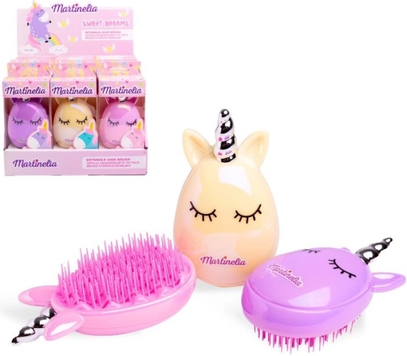 Martinelia Entwirrbürste für Haare Einhorn – 1 Stück