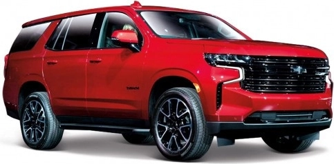Modell Chevrolet Tahoe 2021 1:26 rot