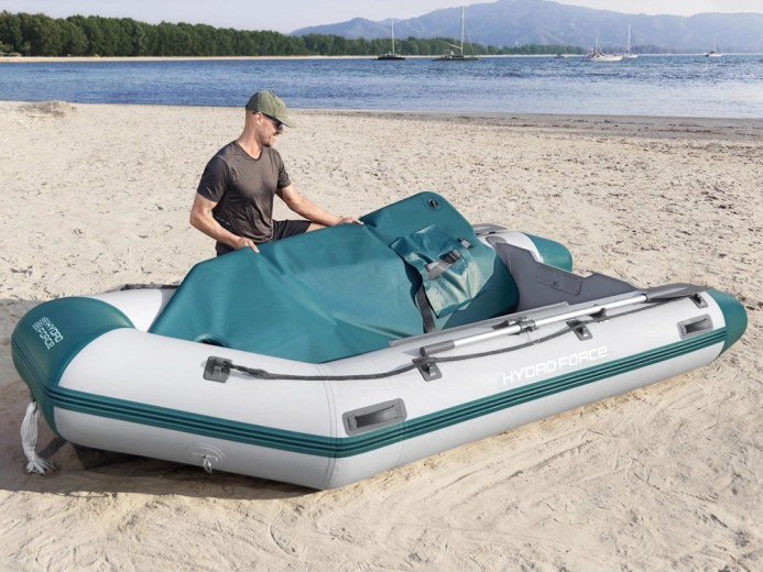 Drop‑Stitch‑Boden für Steifigkeit und Komfort