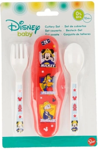 Besteck mit Etui Mickey – 1 Stück
