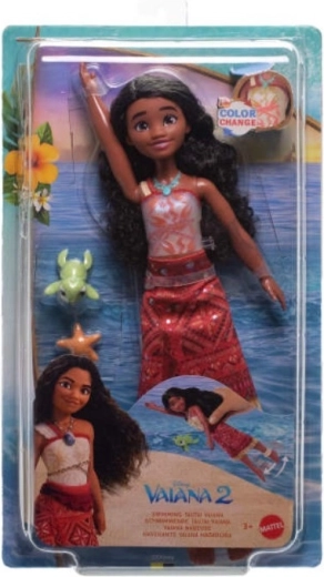 Disney Vaiana 2 – schwimmende Puppe mit Farbwechsel