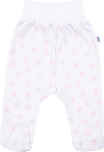 Halbstrampler mit breitem Bund und geschlossenen Füßchen