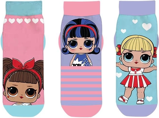 Knöchelsocken LOL Surprise - 3 Paar