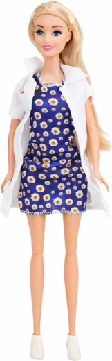 Arztpuppe und höhenverstellbare Trage