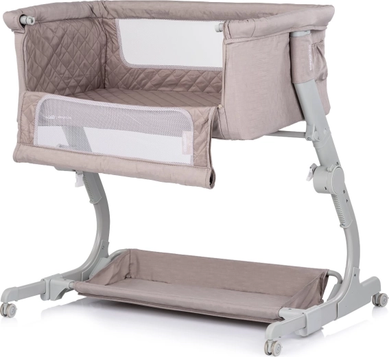 Sicheres Beistellbett mit Höhenverstellung