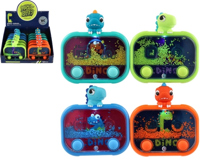 Wasser-Spiel mit Dinosauriern – Taschen-Fingerspiel mit Licht