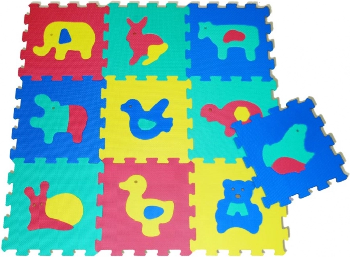 Schaumstoffpuzzle Tiere für Kinder