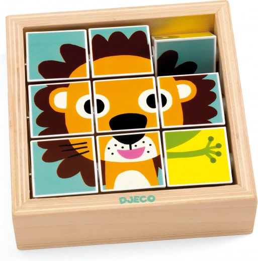 Holz-Wendespielzeug Tiere von Djeco