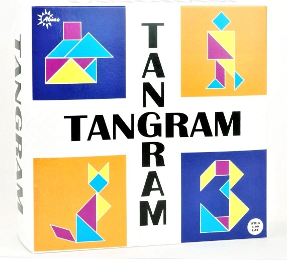 Logikspiel Tangram – schnelles Musterlegen