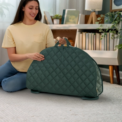 Zusammenklappbares Design für zu Hause und unterwegs