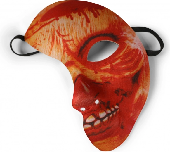 Blutige Karneval Halbgesichtsmaske