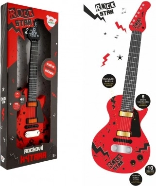 Kinder E-Gitarre ROCK STAR mit Effekten