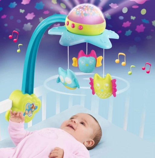 Beruhigende Melodien und intelligenter Geräuschsensor
