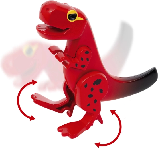 8 Dino-Figuren mit beweglichen Elementen