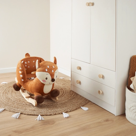 Bieco Schaukel-Rehkitz mit Sicherheitssitz